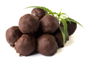 chocolate cannabis truffles