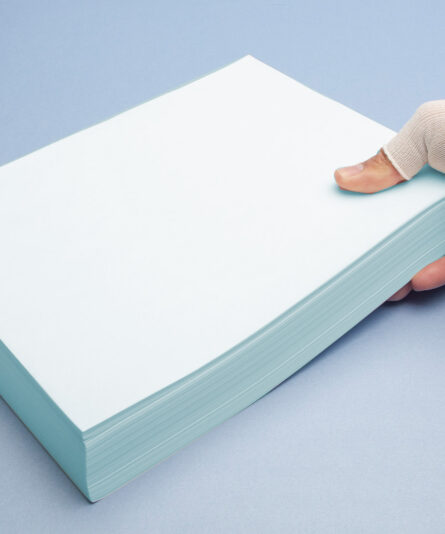 BB6808118W Cleanroom Paper Blue