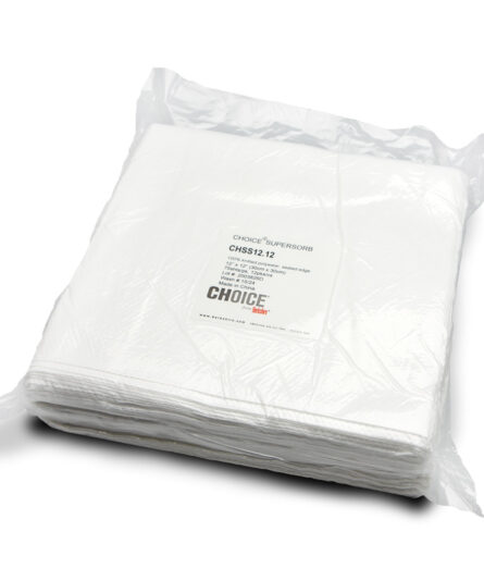 Choice SuperSorb 12 x 12 Cleanroom Wipes