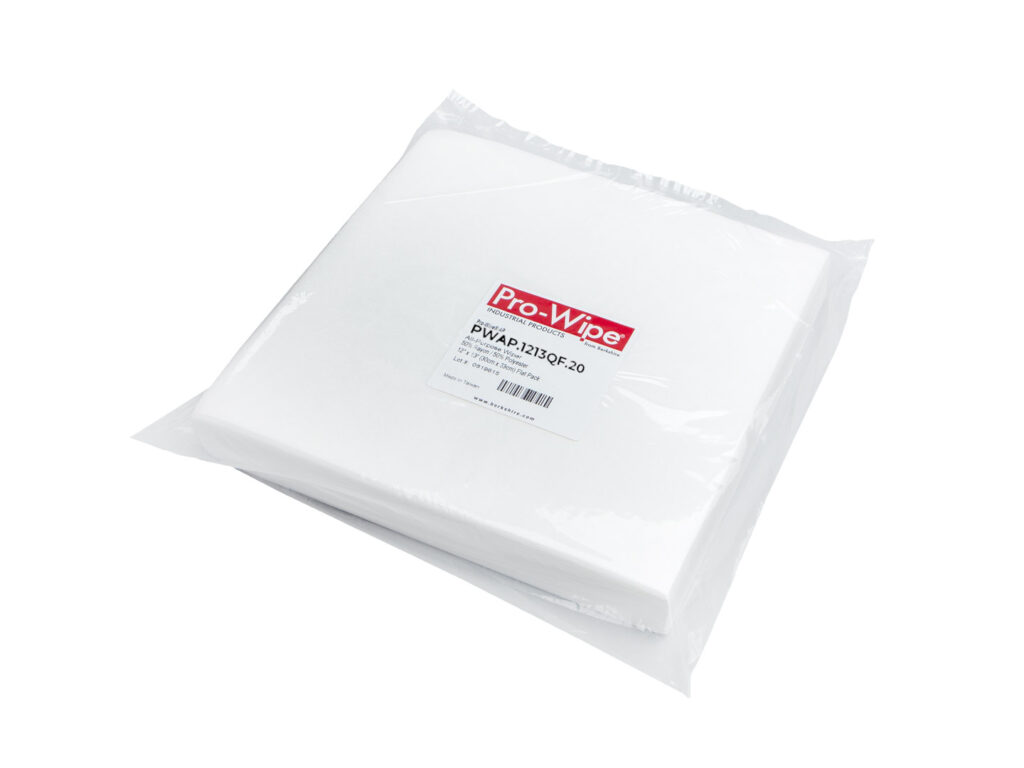 PWAP1213QF20P--Pro-Wipe®-AP-12-x-13-Pack---Polyester-Nonwoven---Wipes