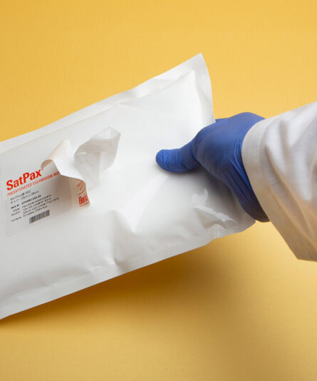 SatPax 550 9x11 57Saturation Cleanroom Wiper Application