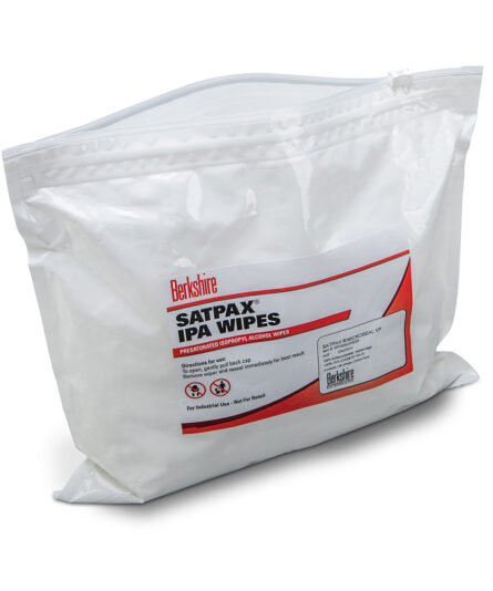 SatPax 100 IPA Presaturated Wiper Open Pack