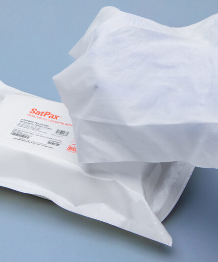 SatPax® Polx® Nonwoven wipe for sensitive surfaces
