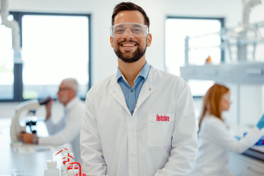 CUSTOMER SERVICE MAN WITH LOGO