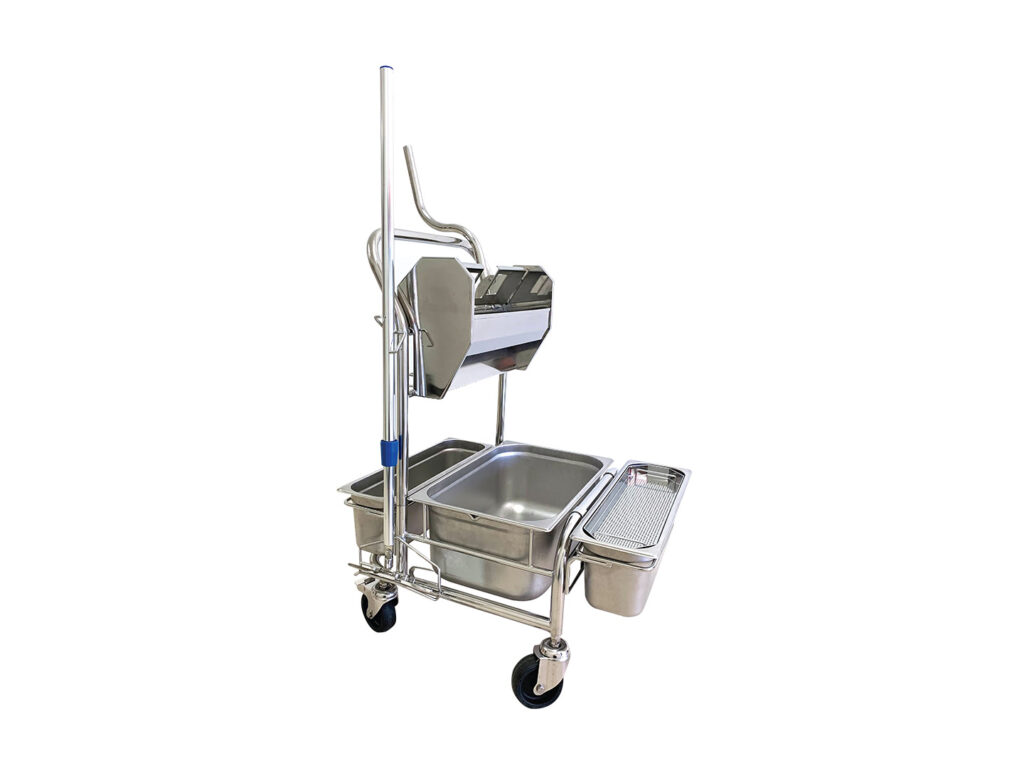 BCR® All-in-One Stainless Steel Mop Cart Set