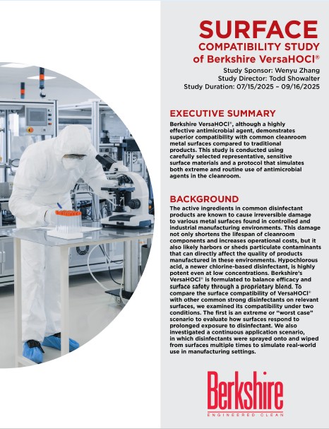 SURFACE COMPATIBILITY OF BERKSHIRE VERSAHOCL® Study